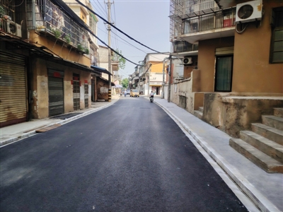 咸安区北门路背街小巷“焕新”  居民幸福“加码”
