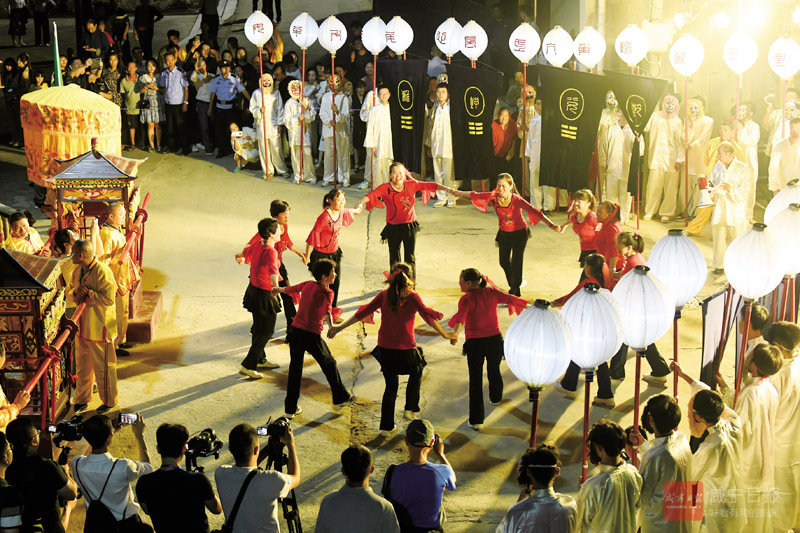 图文：大屋雷祭月庆中秋