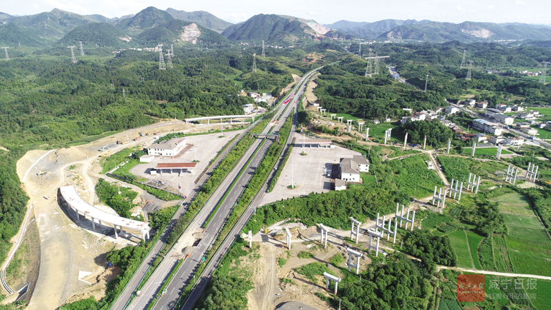 图文：桂花至汀泗高速公路加快建设