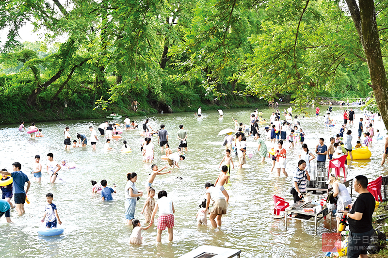图文：王家畈古码头 夏日清凉秘境