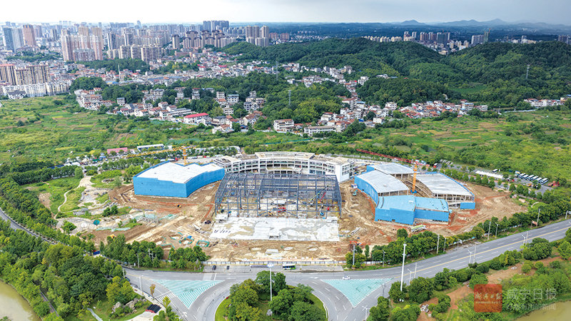 图文：温泉养心谷项目建设有序推进