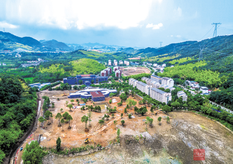 图文：太乙温泉康养度假区建设如火如荼