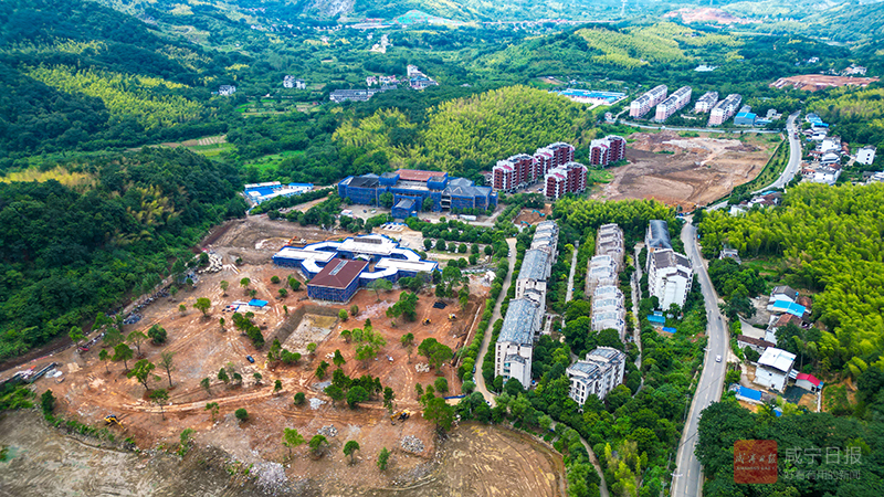 图文：太乙温泉康养度假区建设如火如荼